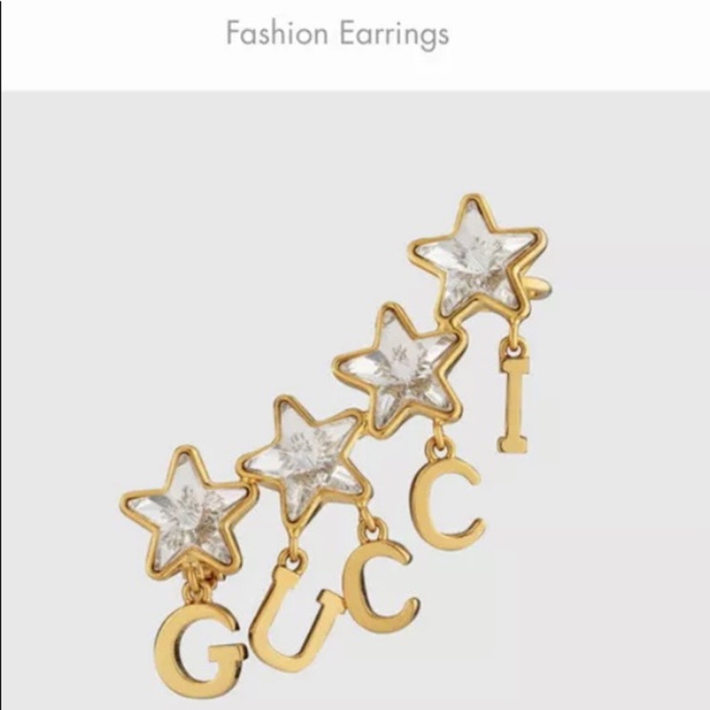 Single earring with Gucci (Gucci Aria Collection 2021) “Still In Store”